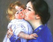 吻宝贝安妮 - 玛丽·史帝文森·卡萨特